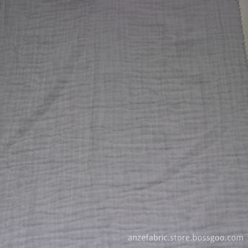 Exported good quality white color double gauze fabric